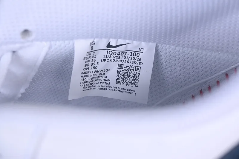 All categories Nk Air Force 1 Air Force series Nk Air Force 1 Low Air Force low-top Nike Air Force 1'07 Low Air Force 1 low-top casual sneakers IQ0407-100